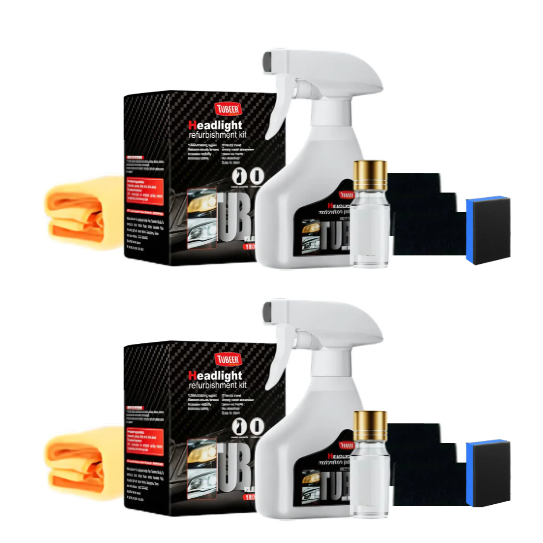 HeadlightSpray – Autokoplamp Reinigingsspray Set (Eenvoudig in Gebruik)