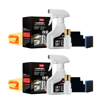 HeadlightSpray – Autokoplamp Reinigingsspray Set (Eenvoudig in Gebruik)