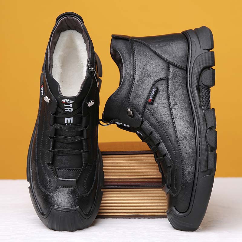 Luvine™ WarmBoots: Heren Enkellengte Warme Winter Laarzen