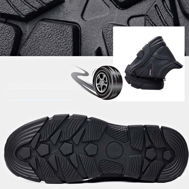 Luvine™ WarmBoots: Heren Enkellengte Warme Winter Laarzen