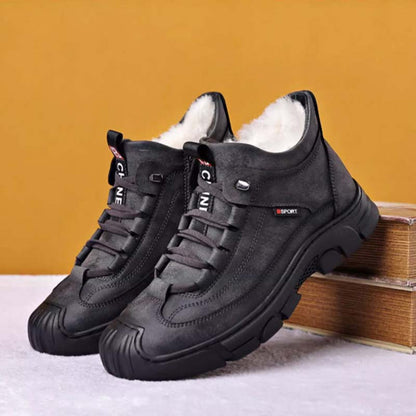 Luvine™ WarmBoots: Heren Enkellengte Warme Winter Laarzen