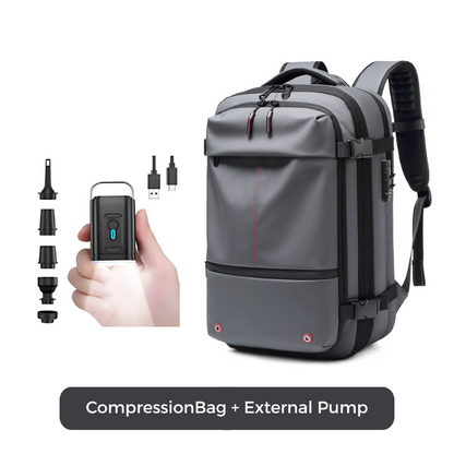 CompressionBag™ – Ruimte Besparende Compressie Vacuüm Reistas