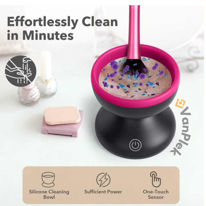 BeautySpin™ BrushCleaner – Automatische Make-up Kwasten Reiniger