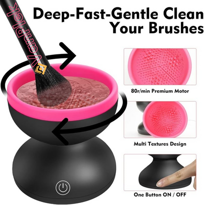 BeautySpin™ BrushCleaner – Automatische Make-up Kwasten Reiniger