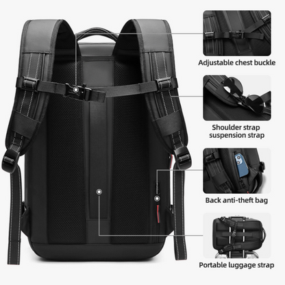 CompressionBag™ – Ruimte Besparende Compressie Vacuüm Reistas