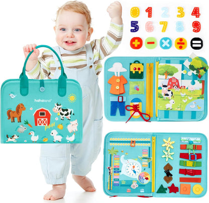 BusyBuddies Board Zintuiglijk Fijne Motoriek Montessori Educatief Busy Board