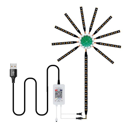 Lumera™ FireworkLight - Automatisch LED Vuurwerk Licht Weergave