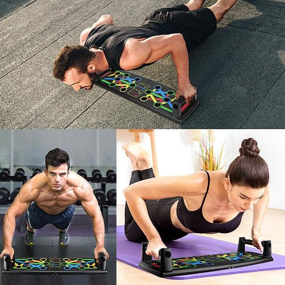 IronFlex™ PowerPush Board – 14-in-1 Push-Up Trainingssysteem