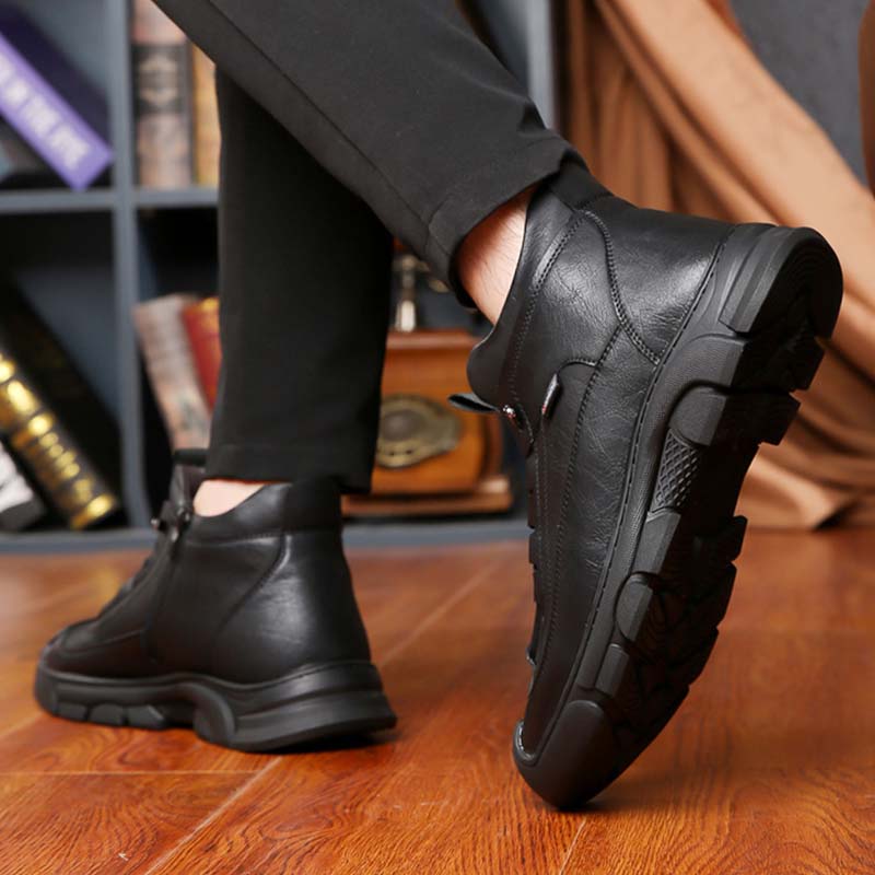 Luvine™ WarmBoots: Heren Enkellengte Warme Winter Laarzen