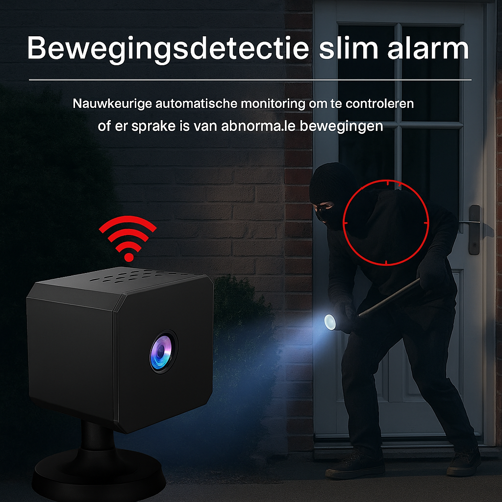 SafeCam Pro™ | Altijd beveiligd – zelfs zonder internet of stroom