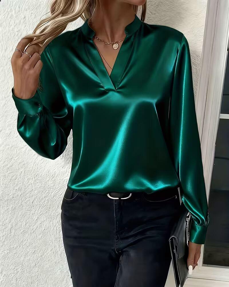 VELORA™ – Instant Elegantie met Perfecte V-Hals