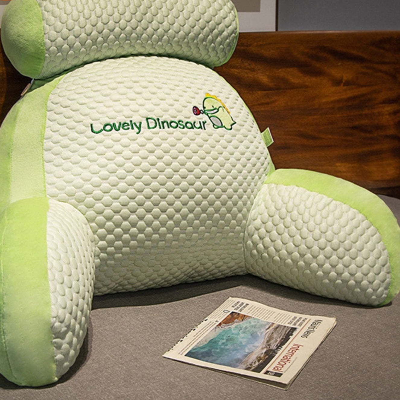 RestComfort™ BackPillow – Ergonomisch Rug- & Zitkussen voor Bank en Bed