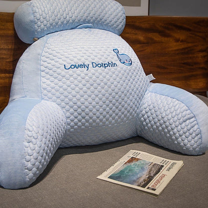 RestComfort™ BackPillow – Ergonomisch Rug- & Zitkussen voor Bank en Bed