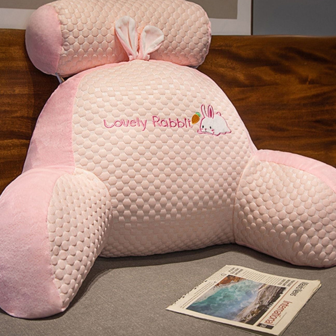 RestComfort™ BackPillow – Ergonomisch Rug- & Zitkussen voor Bank en Bed