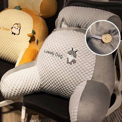 RestComfort™ BackPillow – Ergonomisch Rug- & Zitkussen voor Bank en Bed