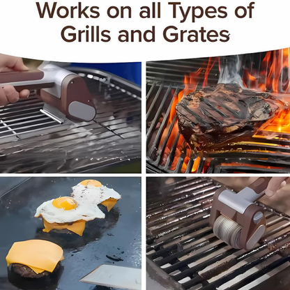 CleanPro™ GrillCleaner – Oplaadbare Elektrische Grillreiniger Roller