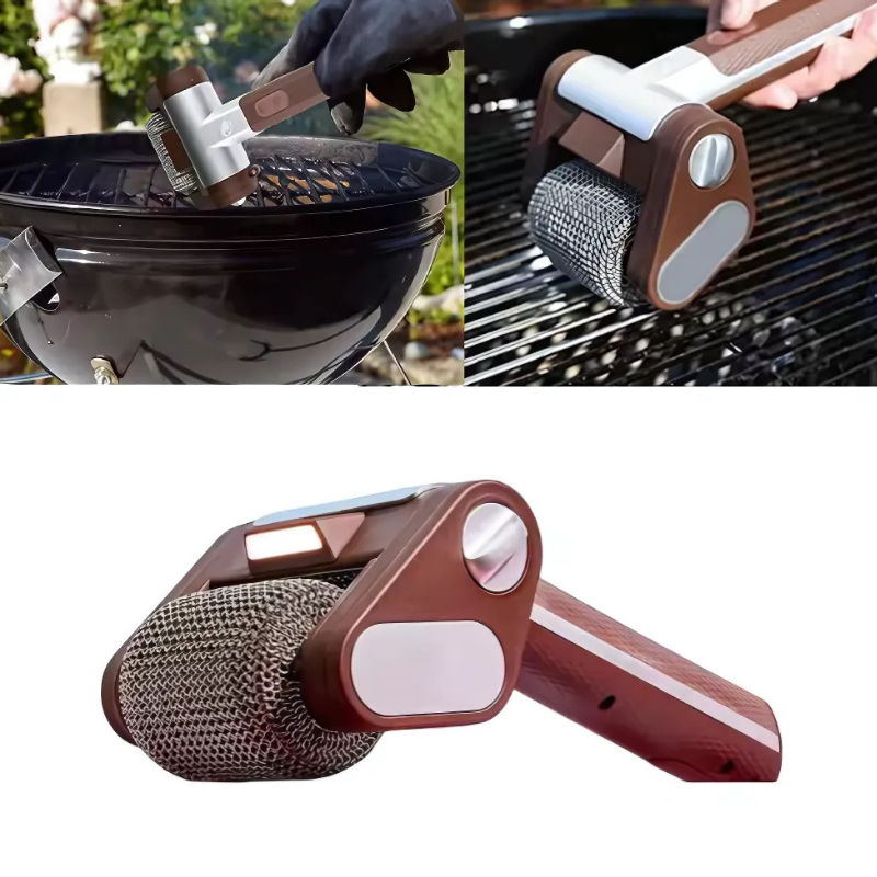 CleanPro™ GrillCleaner – Oplaadbare Elektrische Grillreiniger Roller