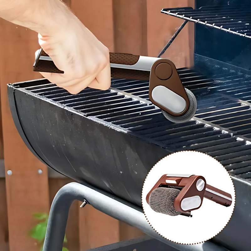CleanPro™ GrillCleaner – Oplaadbare Elektrische Grillreiniger Roller