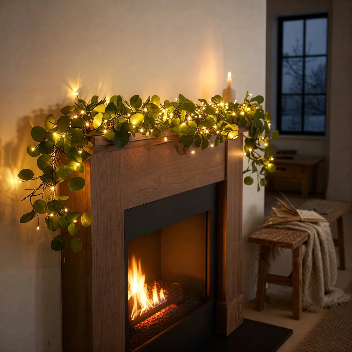 HomeAura™ GlowVine | Van saai naar sfeervol – zonder moeite of kabels