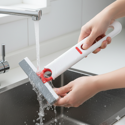 SqueezeClean MiniMop™ – Super Absorberende Compacte Dweil voor Kleine Ruimtes