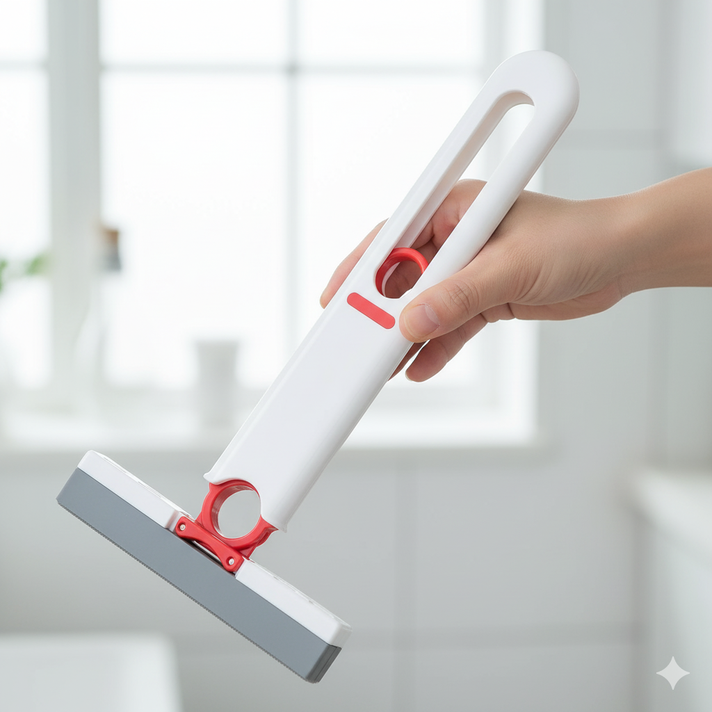 SqueezeClean MiniMop™ – Super Absorberende Compacte Dweil voor Kleine Ruimtes