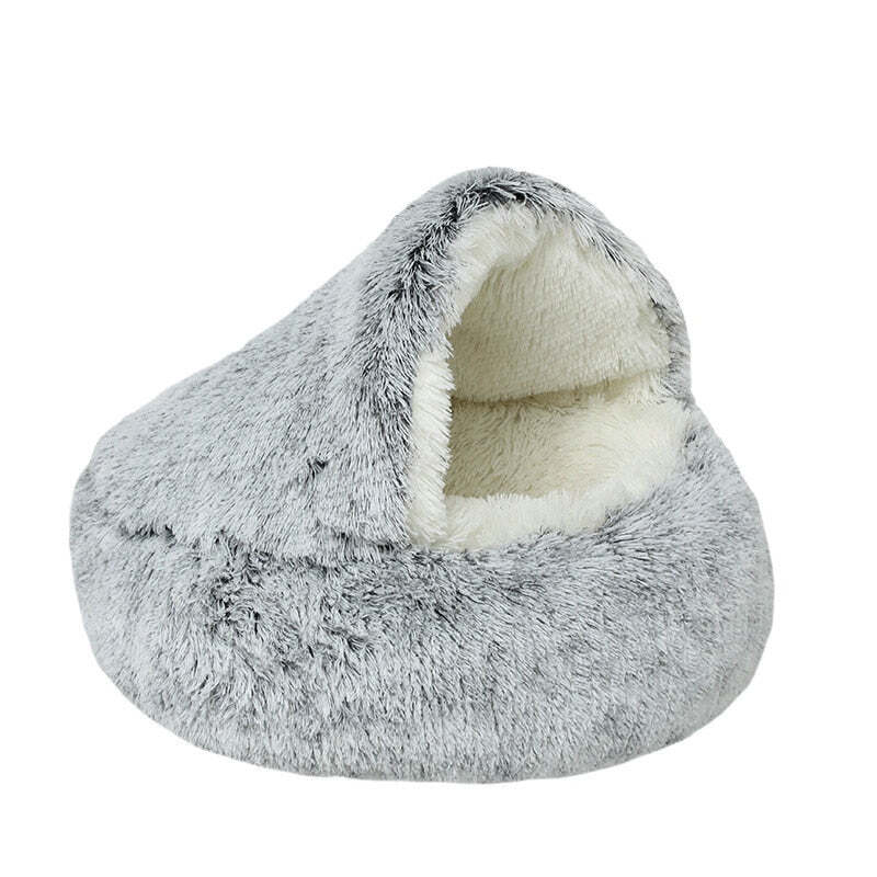 Pettly™ CozyCave - Premium Huisdier Pluche Beddengrot