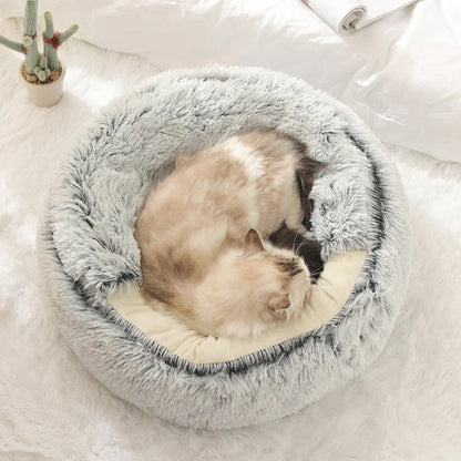 Pettly™ CozyCave - Premium Huisdier Pluche Beddengrot