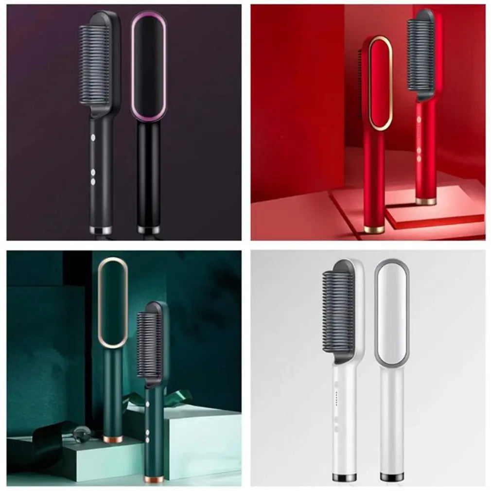 Glow ® CeramicBrush- Haar Stijltang en Kruller Borstel