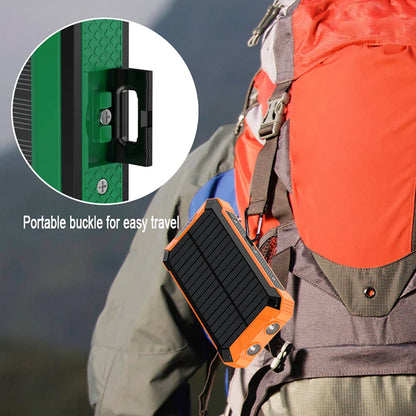 Solarix™ PowerBank – Draagbare Zonne-energie Draadloze Powerbank