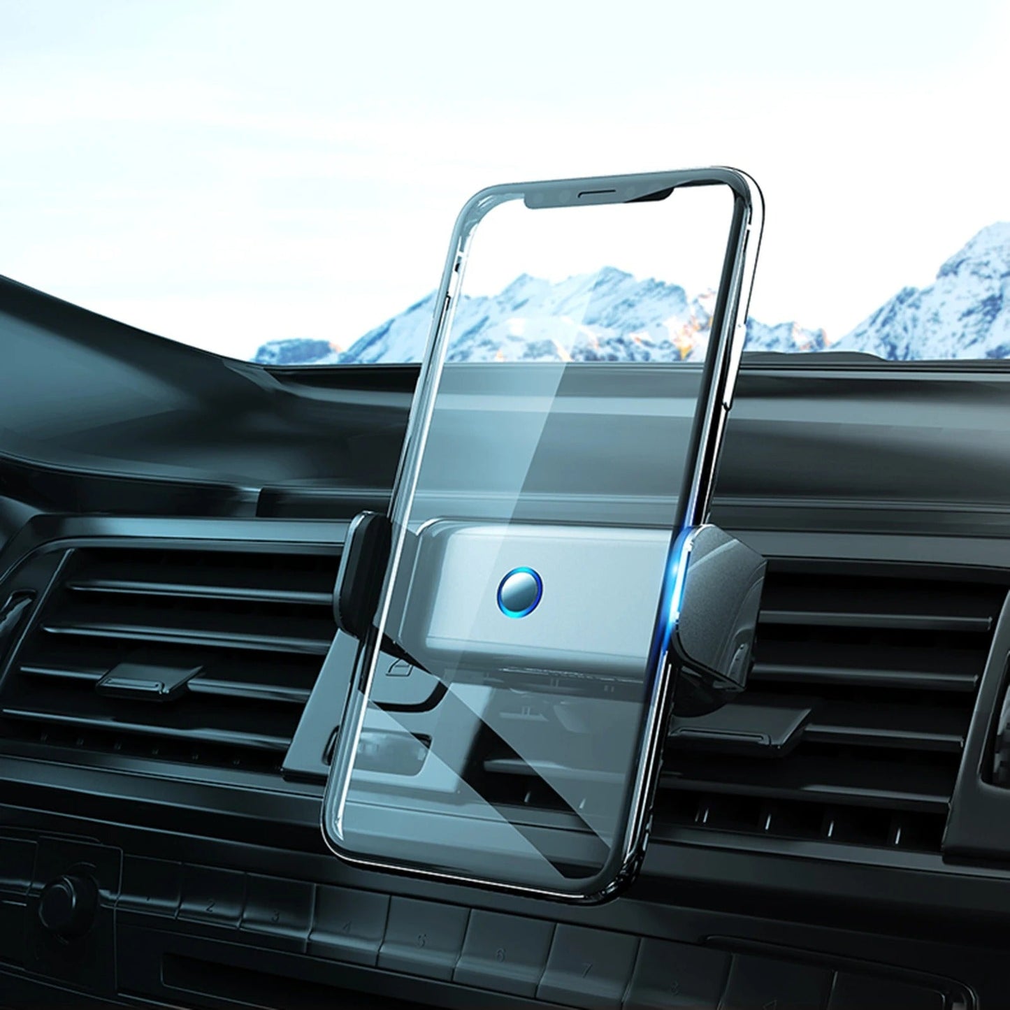 DriveMate™ PhoneClamp: Automatische Klem Dashboard & Ventilatierooster