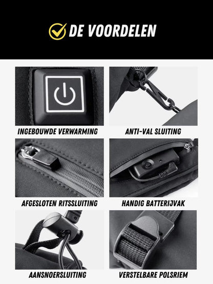 ThermoLux™ Verwarmde Handschoenen - Winterhandschoenen