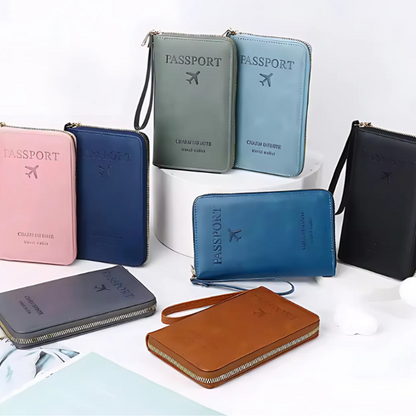 TravelWallet – Alles-in-Één Paspoorthouder en Reisportemonnee