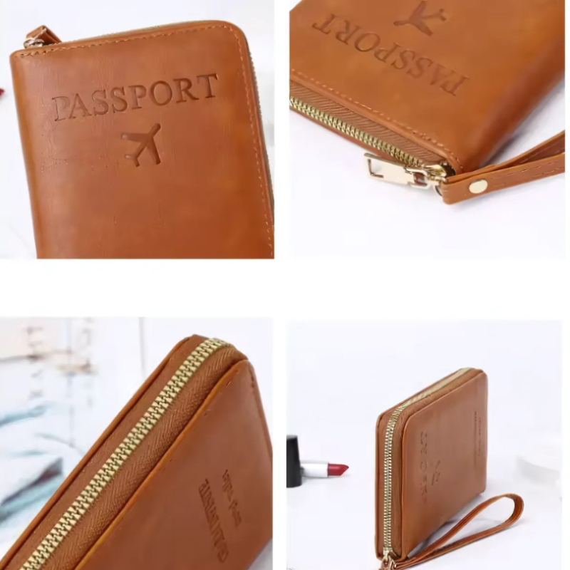 TravelWallet – Alles-in-Één Paspoorthouder en Reisportemonnee