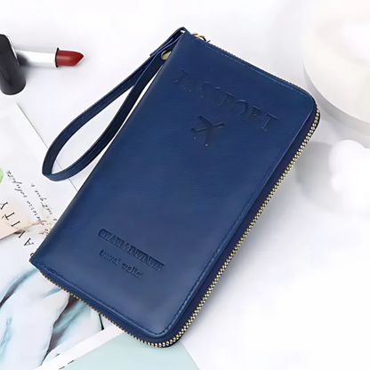 TravelWallet – Alles-in-Één Paspoorthouder en Reisportemonnee