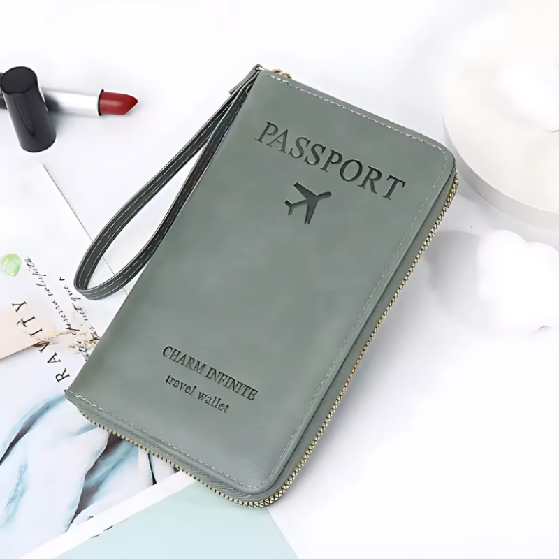 TravelWallet – Alles-in-Één Paspoorthouder en Reisportemonnee