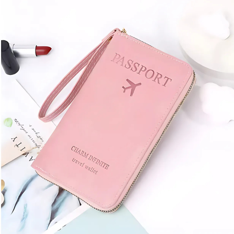 TravelWallet – Alles-in-Één Paspoorthouder en Reisportemonnee