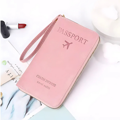 TravelWallet – Alles-in-Één Paspoorthouder en Reisportemonnee