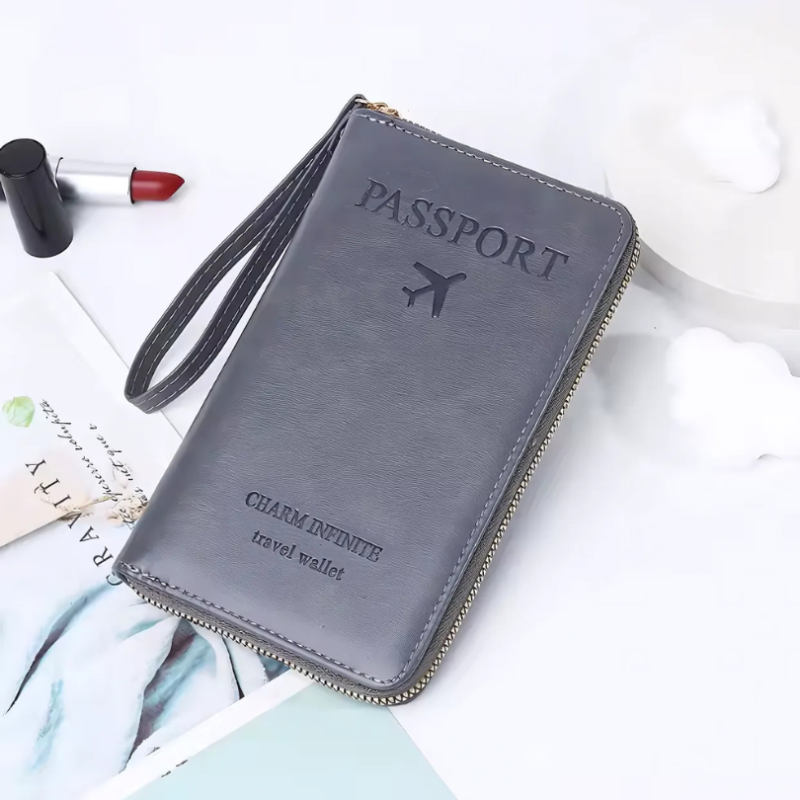 TravelWallet – Alles-in-Één Paspoorthouder en Reisportemonnee