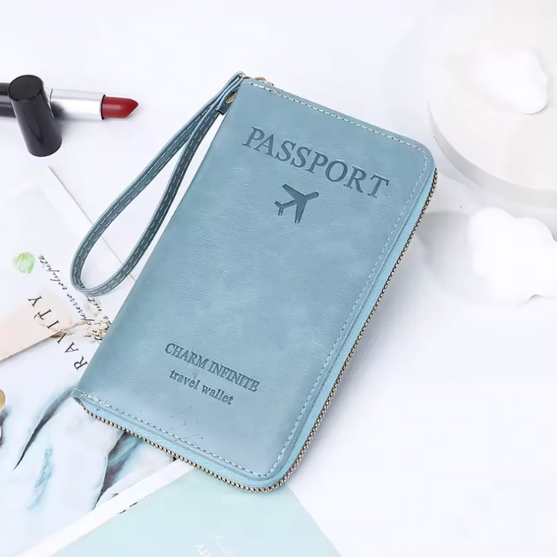 TravelWallet – Alles-in-Één Paspoorthouder en Reisportemonnee