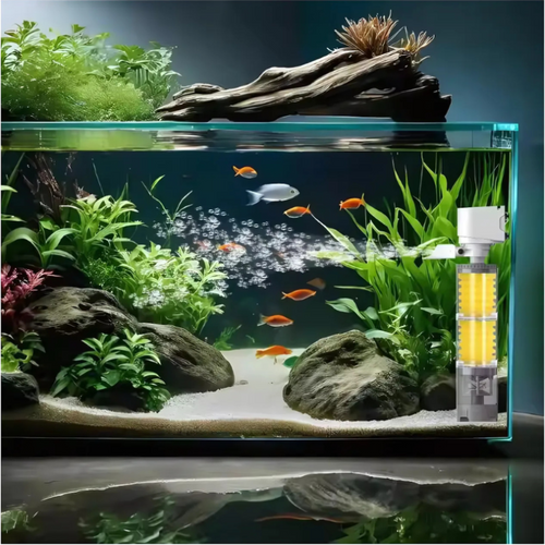 Pettly® AquaFilter – Watercirculatie & Filtratie Filter Set Voor Het Aquarium