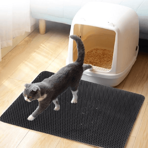 Pettly™ LitterMat – Hygiënische Anti-Verspreiding Kattenbak Mat