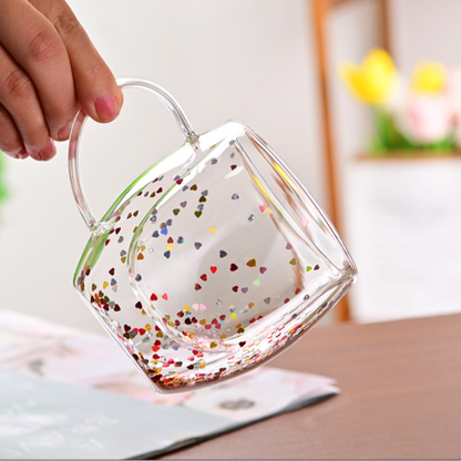 ThermoGlass™ Mug – Dubbelwandige Isolatie voor Warm & Koud Drinken