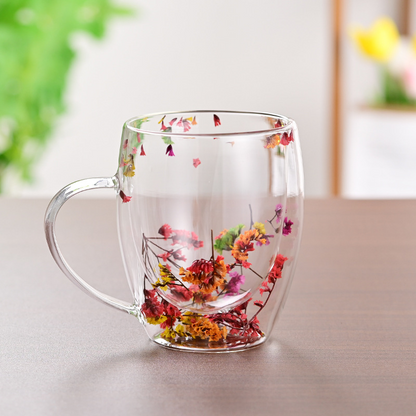 ThermoGlass™ Mug – Dubbelwandige Isolatie voor Warm & Koud Drinken