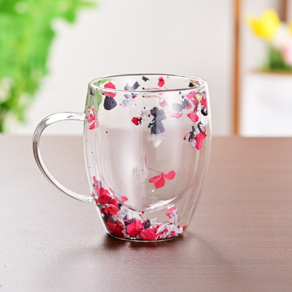 ThermoGlass™ Mug – Dubbelwandige Isolatie voor Warm & Koud Drinken