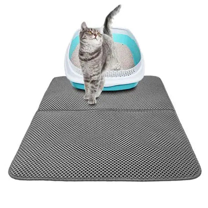 Pettly™ LitterMat – Hygiënische Anti-Verspreiding Kattenbak Mat