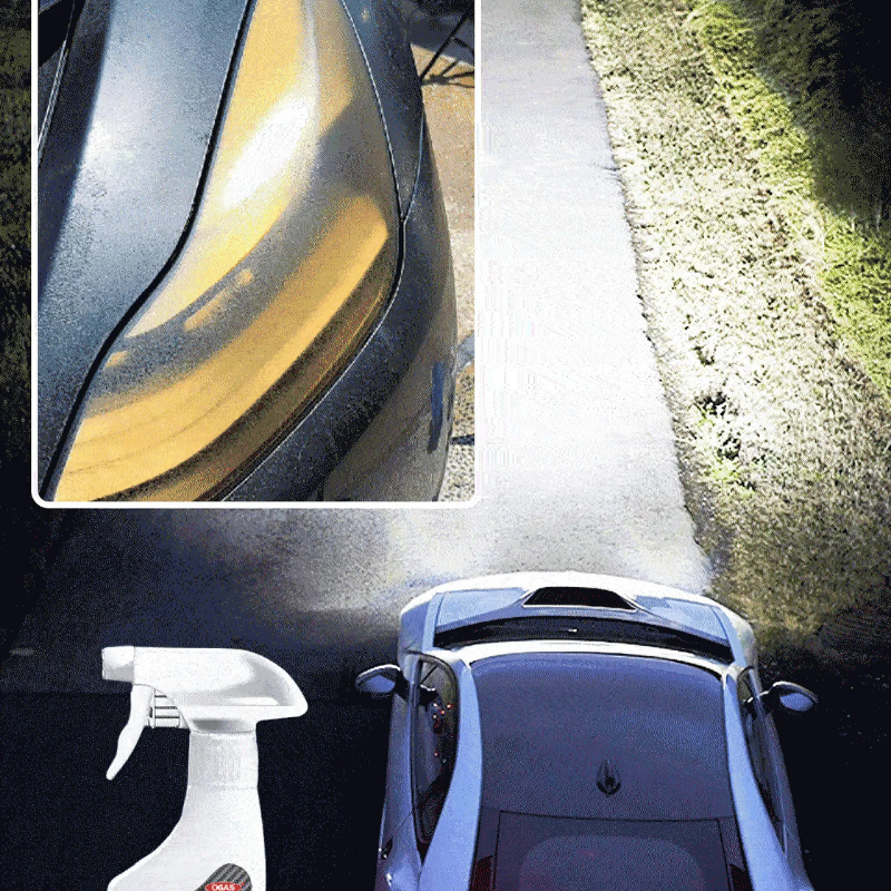 HeadlightSpray – Autokoplamp Reinigingsspray Set (Eenvoudig in Gebruik)