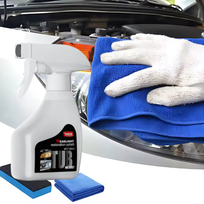HeadlightSpray – Autokoplamp Reinigingsspray Set (Eenvoudig in Gebruik)