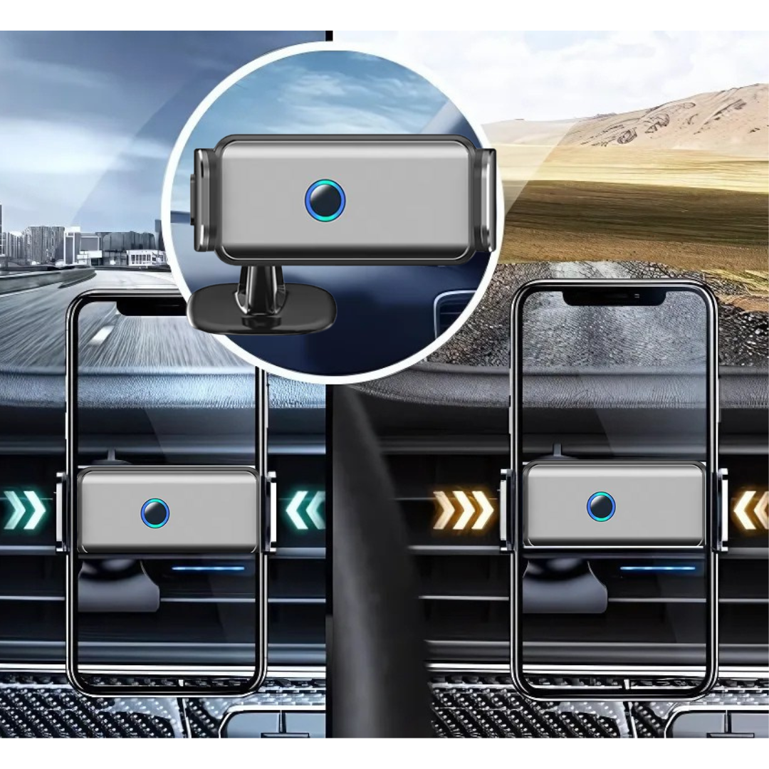 DriveMate™ PhoneClamp: Automatische Klem Dashboard & Ventilatierooster