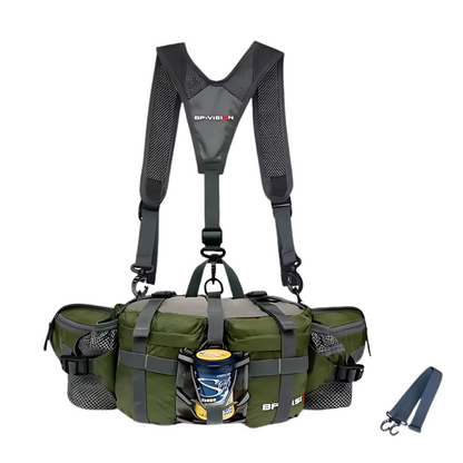 Nomad™ AdventureBag: Multifunctionele Buiten Avontuur Uitrusting Tas