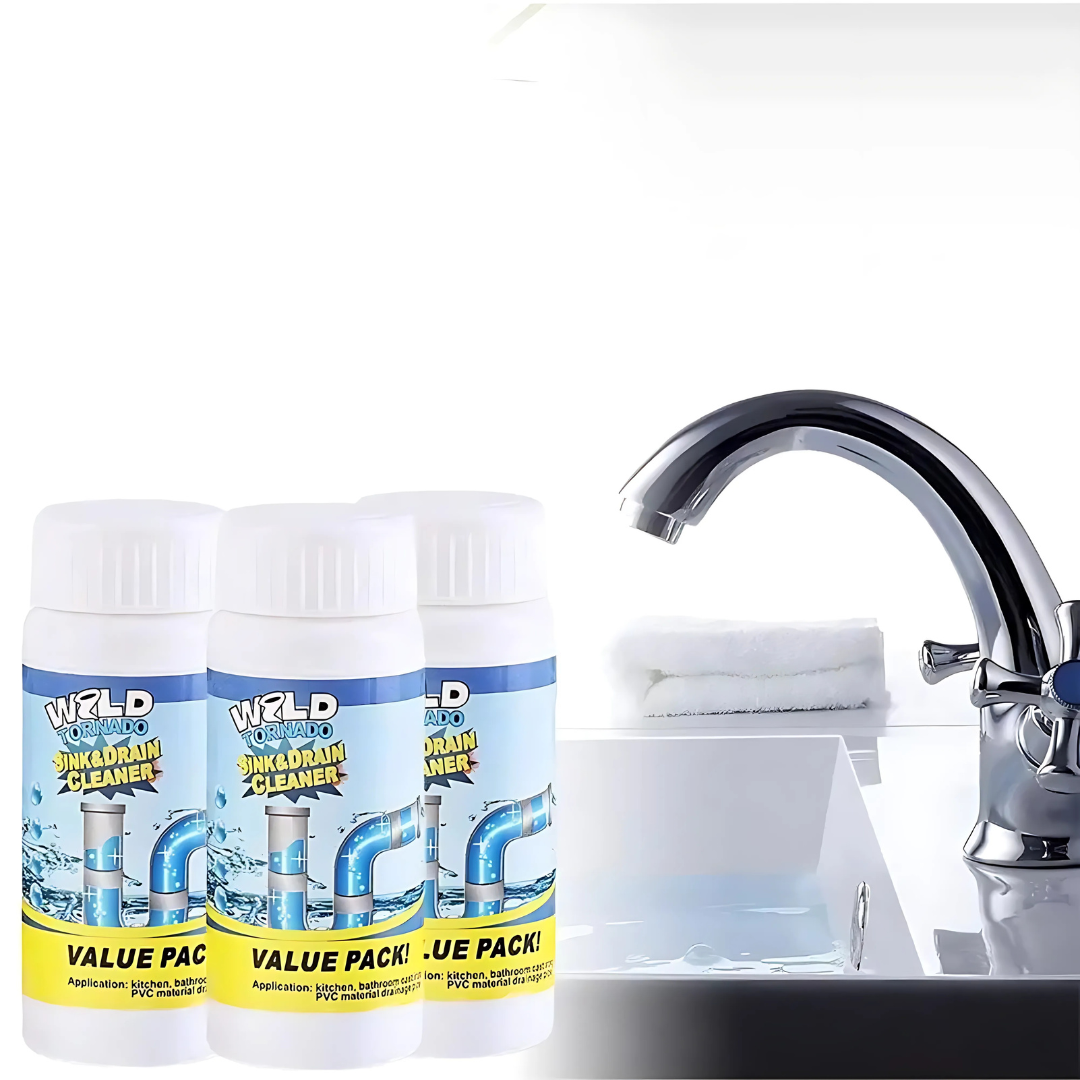 CleanPro™ PipeCleaner – Krachtige Gootsteen- & Afvoerreiniger Poeder